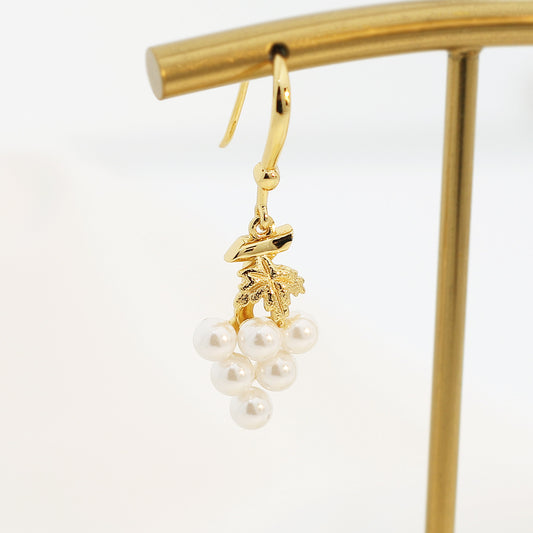 The Grape Drop Earrings