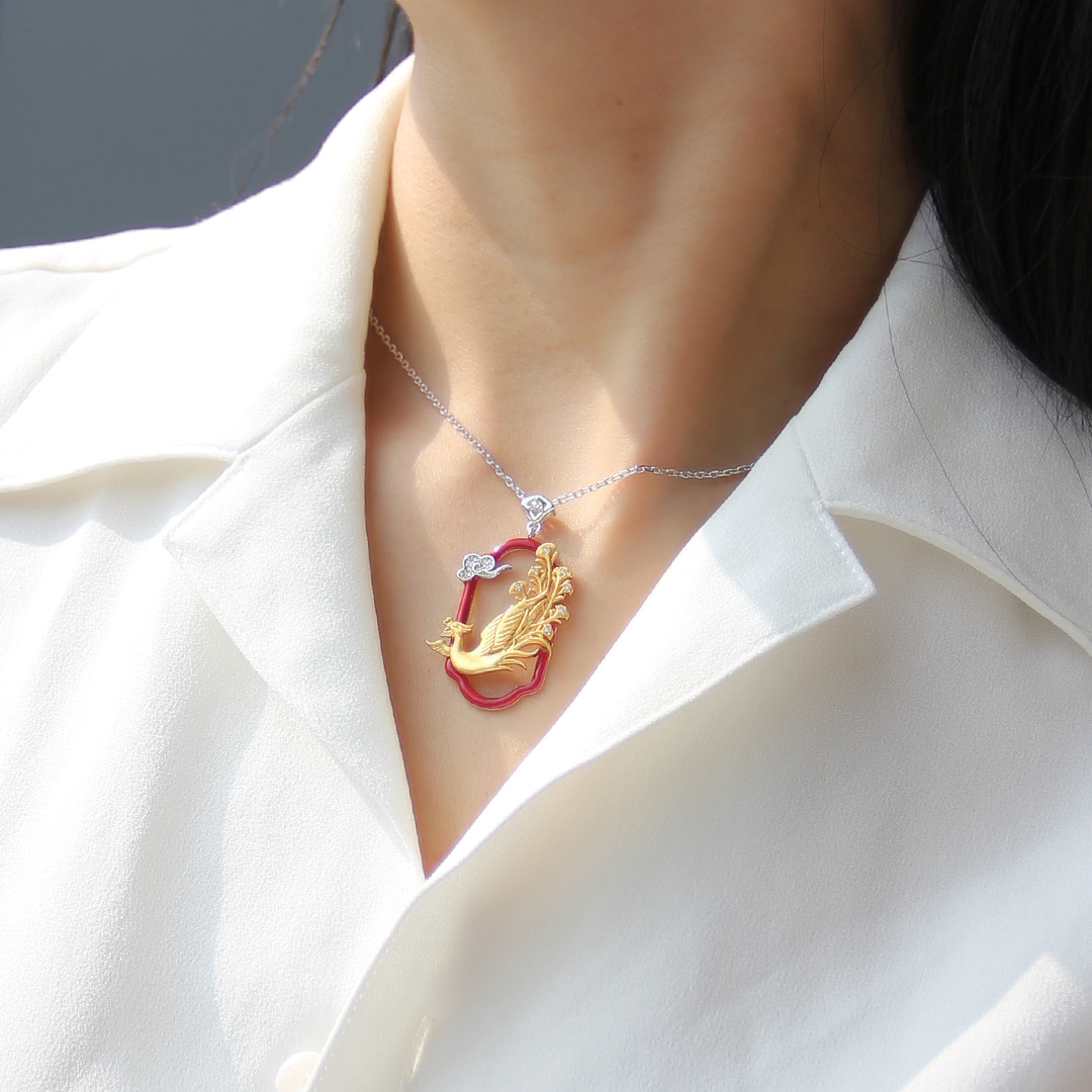 Phoenix Pendant Necklace
