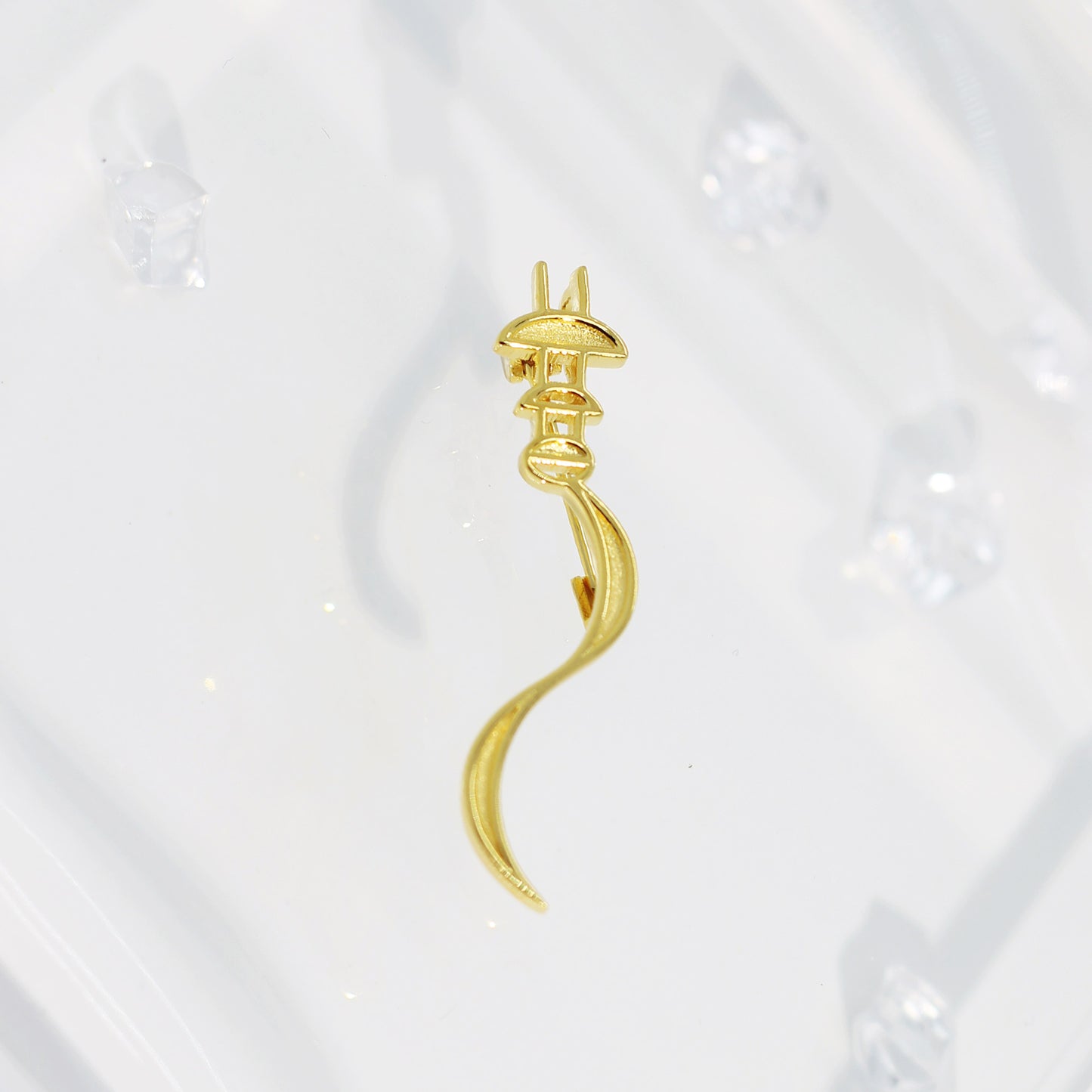 Golden Loong Brooch
