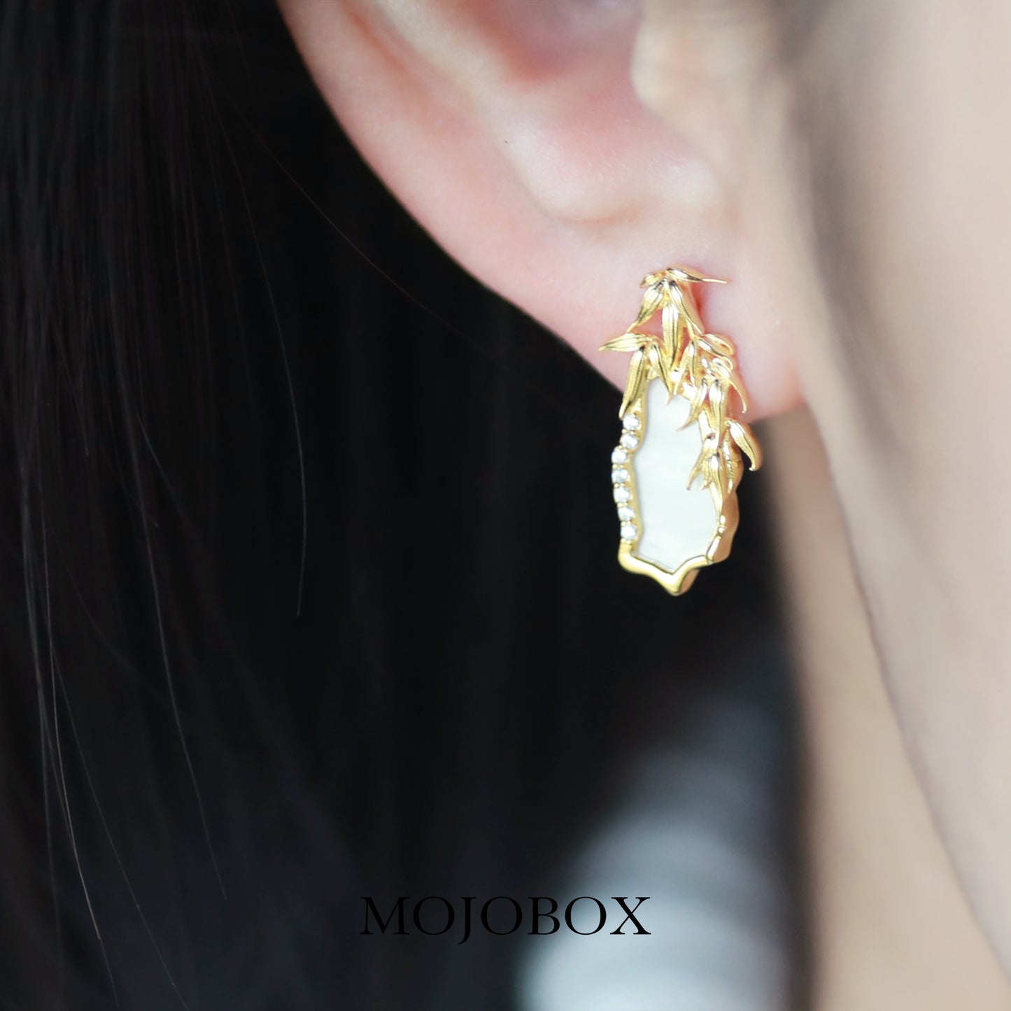 Bamboo Reverie Stud Earrings