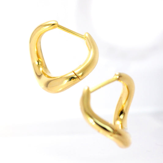 Shifting Space Hoop Earrings