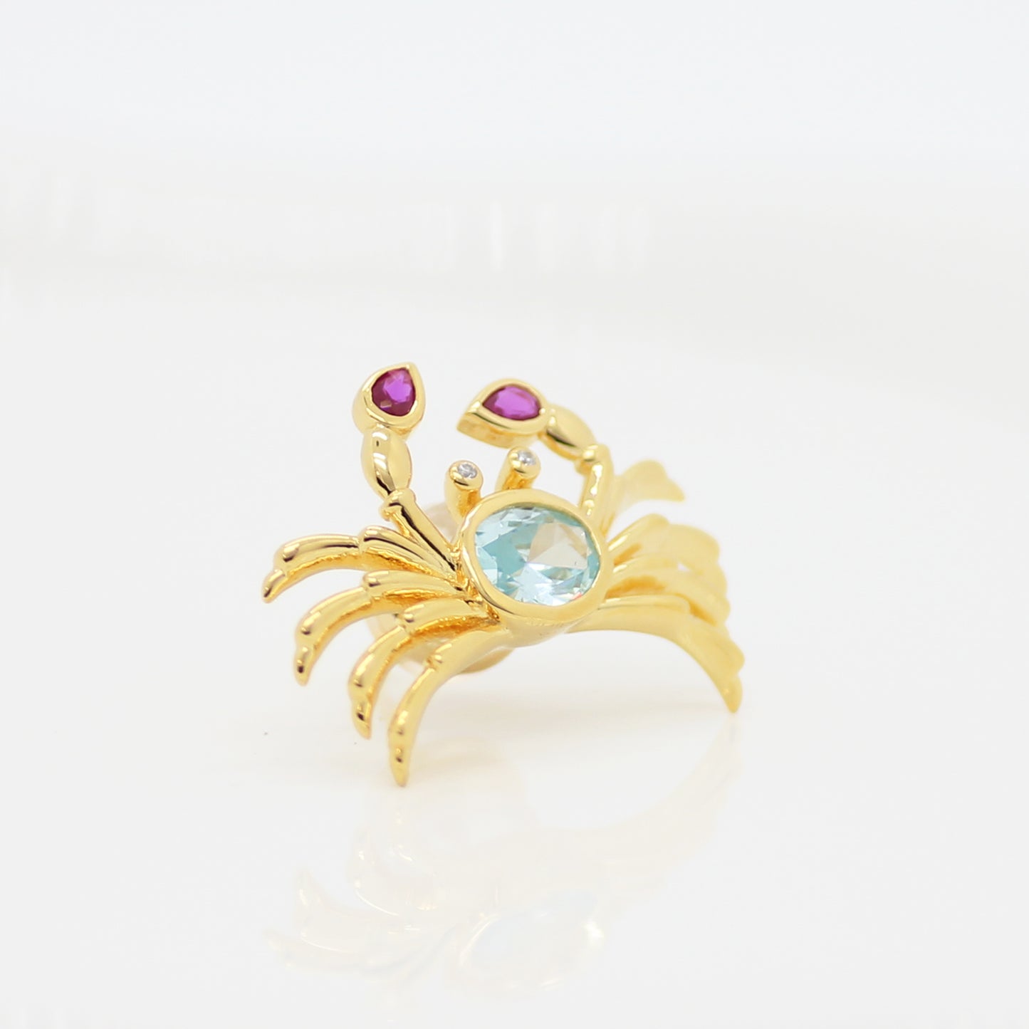 Cute Little Crab Stud Earrings