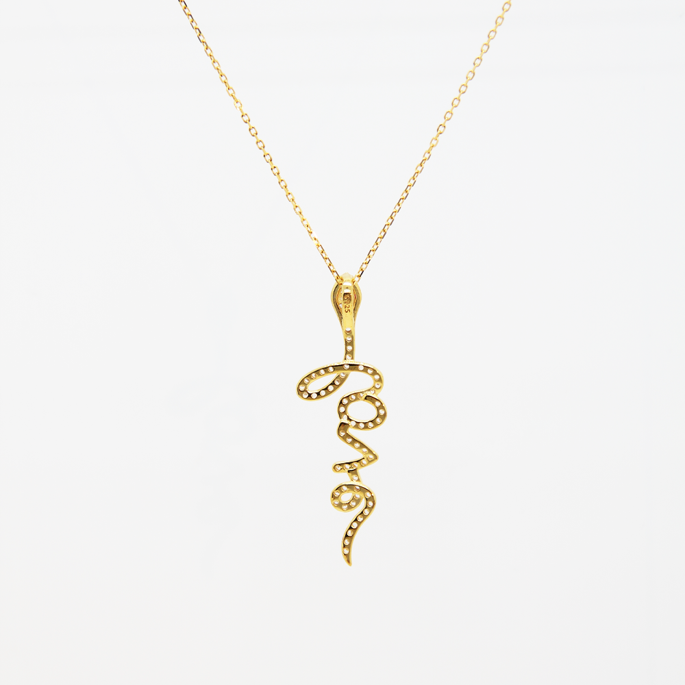 Love Serpens Pendant Necklace