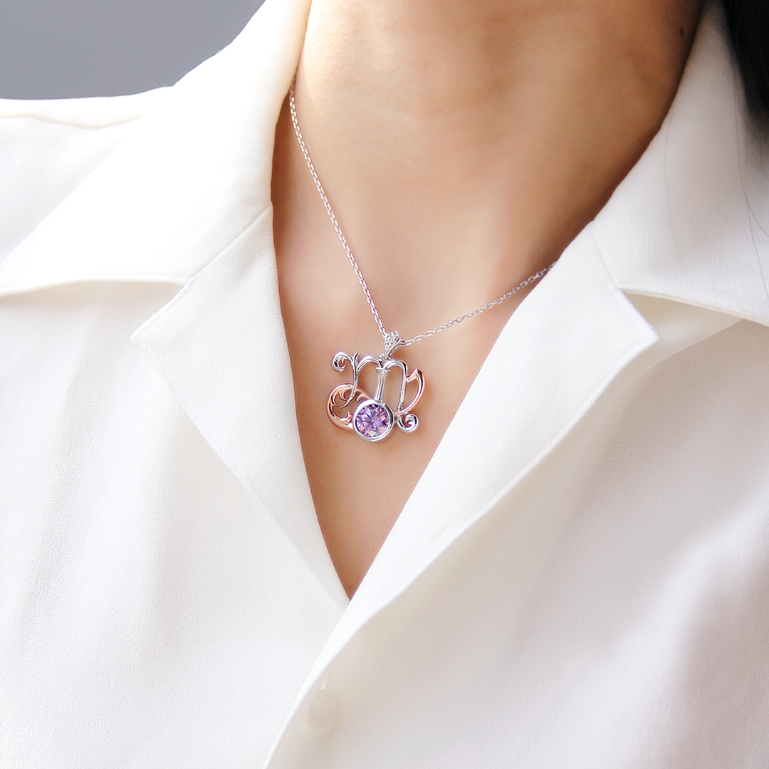 Cancer & Virgo Pendant Necklace