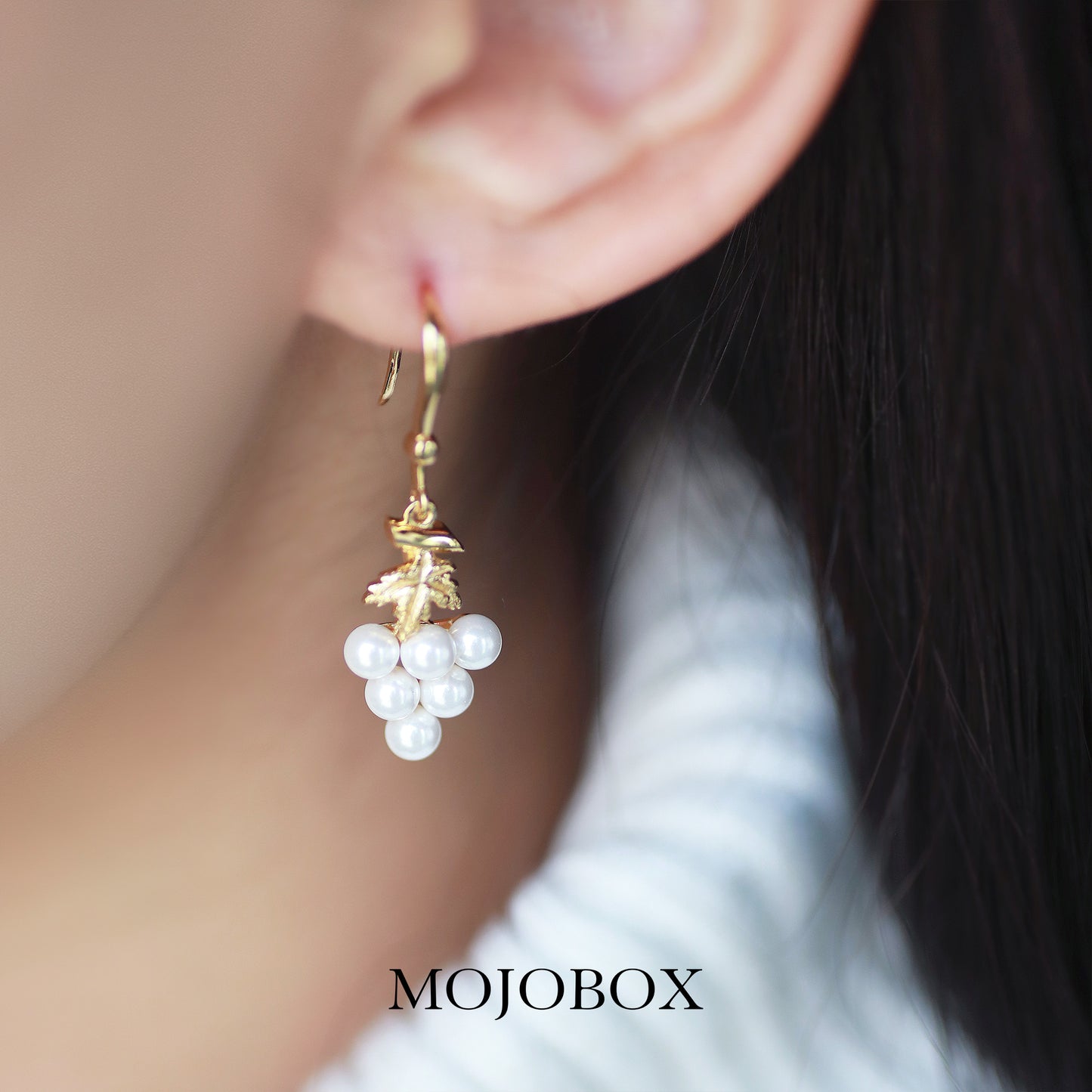 The Grape Drop Earrings