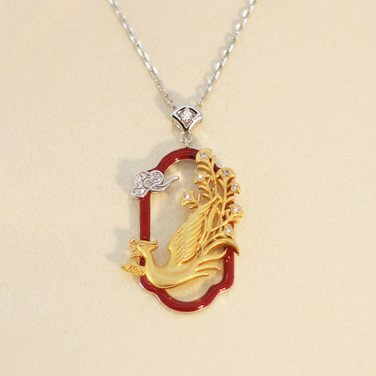 Phoenix Pendant Necklace