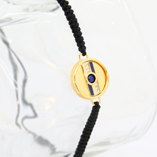 Orblink Axis Leather Bracelet