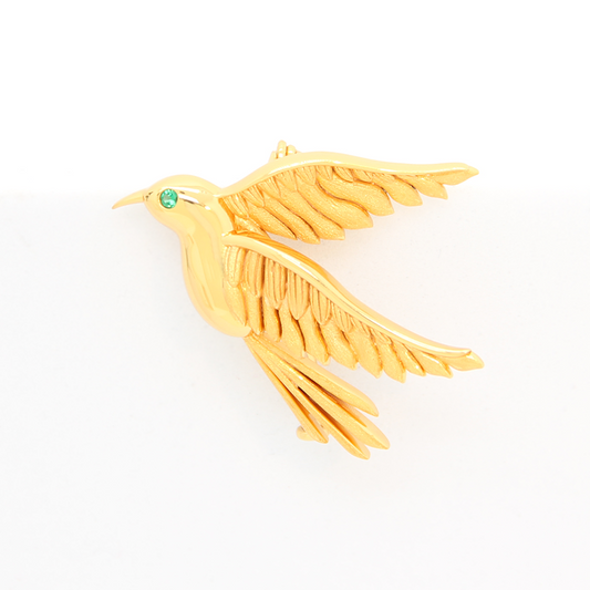 Bluebird Brooch