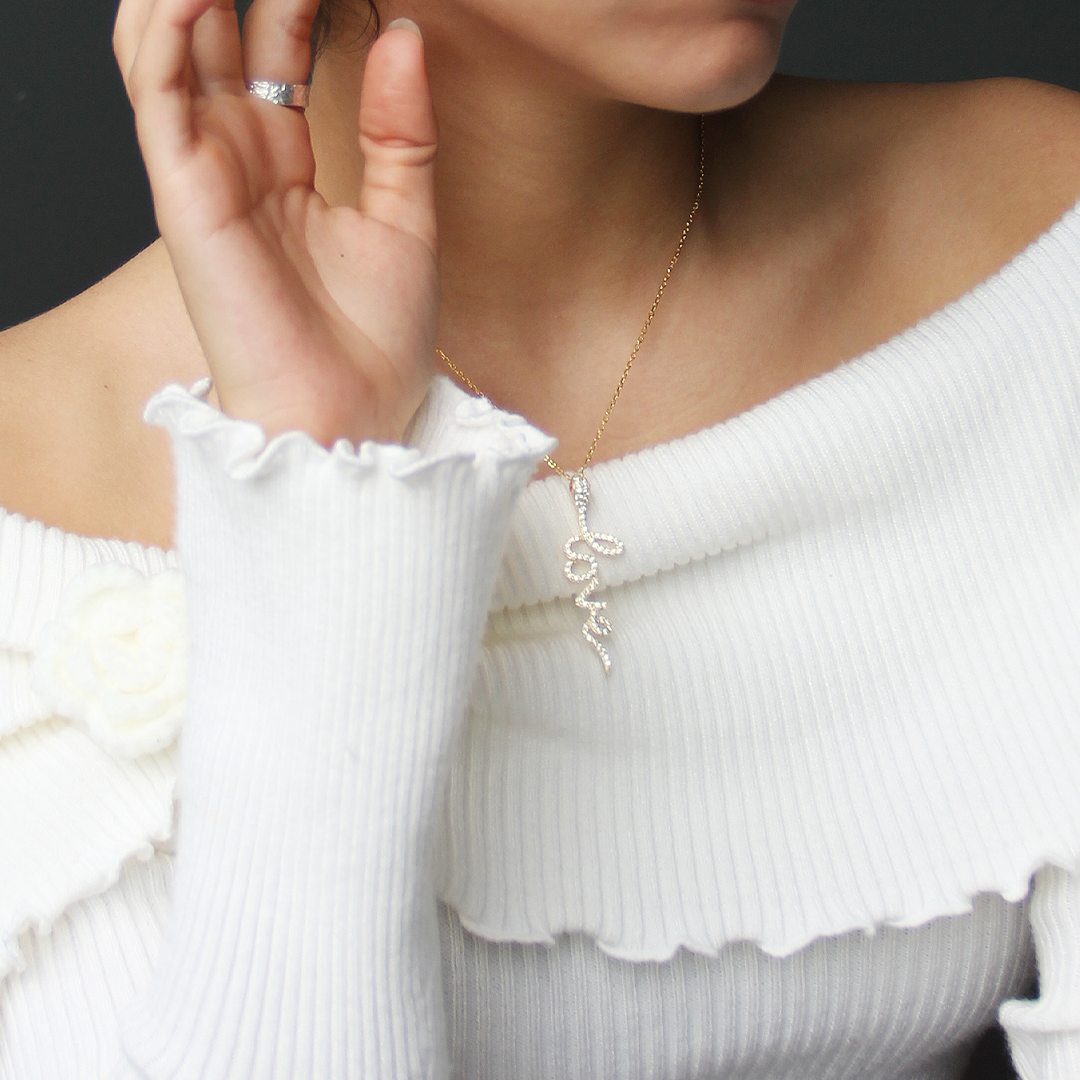 Love Serpens Pendant Necklace