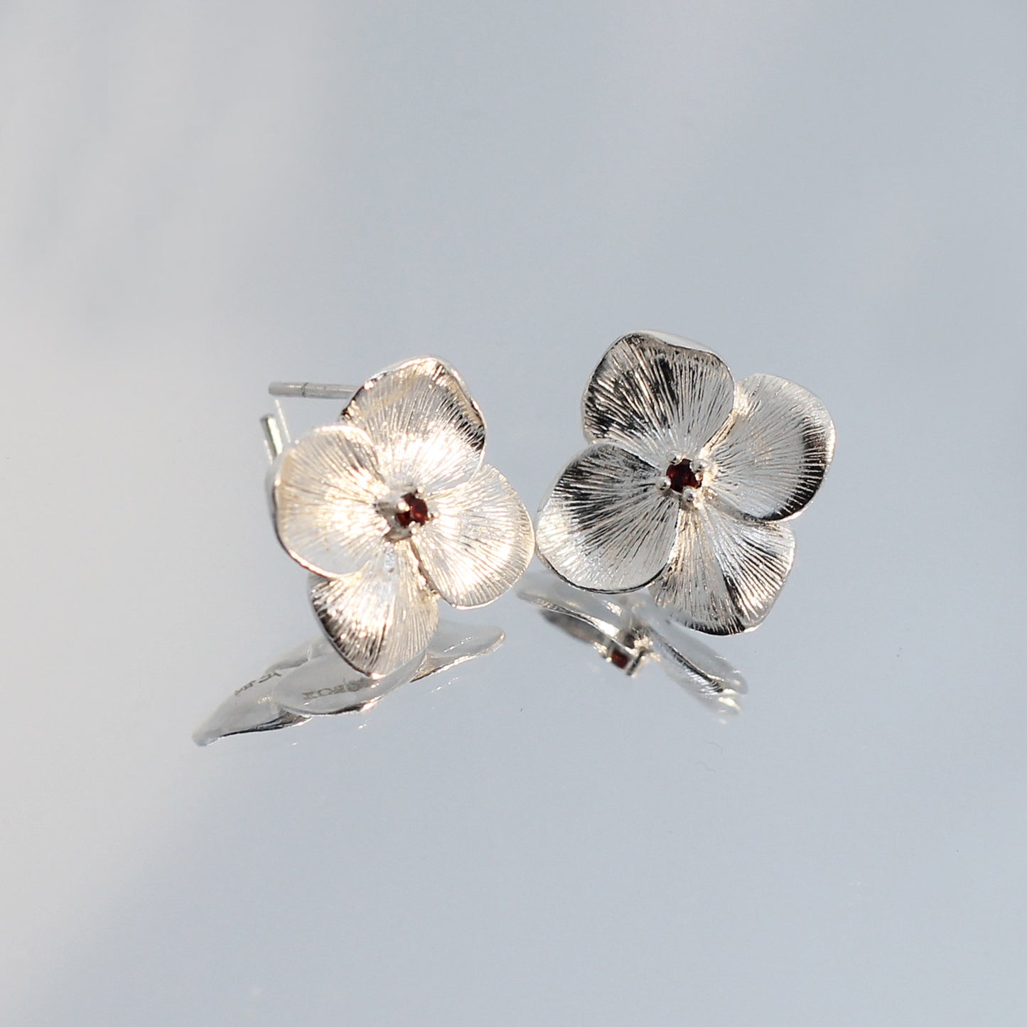 Hydrangea Stud Earrings